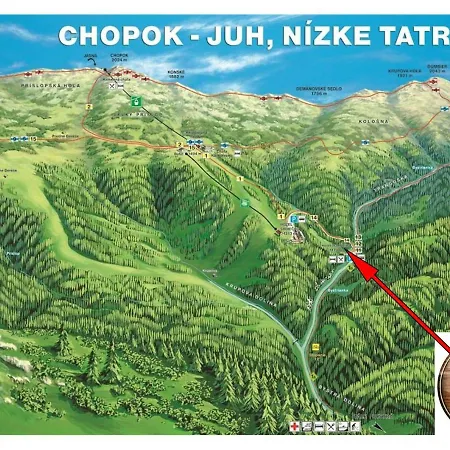 Feriehus Zruby Pod Chopkom *