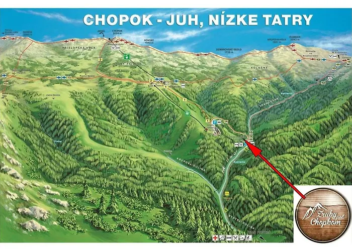 Vakantiehuis Zruby Pod Chopkom *